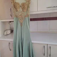 لباس مجلسی بلند سایز ۴۲ و ۴۴ ۷۰۰هزارتومن|لباس|اردبیل, |دیوار