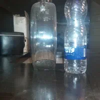 2عدد ظرف یا گلدان شیشه ای|صنایع دستی و سایر لوازم تزئینی|تهران, زرکش|دیوار