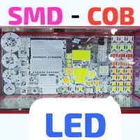چیپ DOB - COB لامپ و پروژکتور ال ای دیLED در شیراز