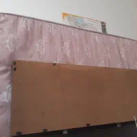 تخت ۲ نفره ام دی اف با تشک|تخت و سرویس خواب|قم, نیروگاه|دیوار