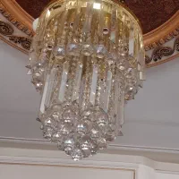 لوستر ۸ شعله (کریستال خارجی)