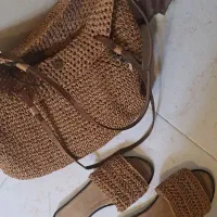 کیف و صندل ساحلی رافیا