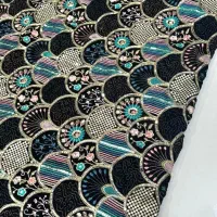 پارچه مخمل سوزندوزی شیک و جذاب