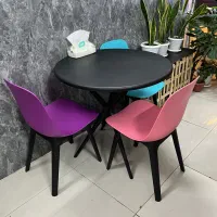 فروش میز و صندلی تمیز و سالم فایبرگلاس|میز و صندلی غذاخوری|ساری, |دیوار