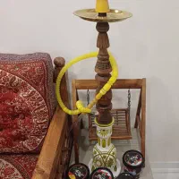 قلیان چوبی دو سیب