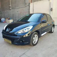 207 پانا مشکی 1401|خودرو سواری و وانت|قم, باجک دو|دیوار