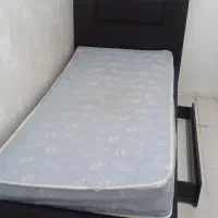 تخت یک نفره ام دی اف بدون تشک