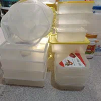 بانکه حبوبات|ظروف نگهدارنده، پلاستیکی، یکبارمصرف|یاسوج, |دیوار