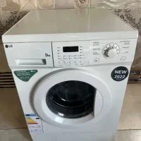 ماشین لباسشویی الجی ۸کیلویی سالم بشرط|ماشین لباسشویی و خشک‌کن لباس|بهارستان, |دیوار