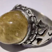 انگشتر در مو طلایی کم نظیر نقره|بدلیجات|تهران, باغ فیض|دیوار