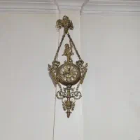 ساعت دیواری برنج