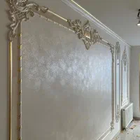 نقاشی.پتینه.ورق طلا.|خدمات پیشه و مهارت|اراک, |دیوار