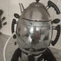 سماور قوری   سرخ کن نواستفاده نشده حتی ۱بار
