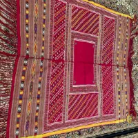 چارقد ابریشمی قدیمی