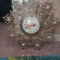 ساعت دیواری تمام برنز
