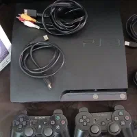 دو عدد کنسول ps3 اسلیم 320 با جفت دسته اورجینال