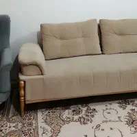مبل راحتی کارکرده هفت نفره در حد نو|مبلمان خانگی و میز عسلی|بجنورد, |دیوار