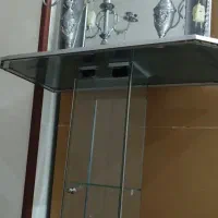 آینه شمعدان همراه با پایه