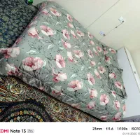 تختخواب تشک و روتختی