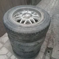 رینگ اسپورت سایز۱۵ برند اونکی به همراه لاستیک