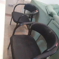 دو عدد صندلی انتظار (اداری) در حد نو