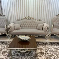 مبل کلاسیک ۷نفره میز‌نهار خوری ۸نفره