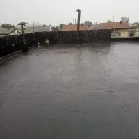 ایزوگام قیرگونی آسفالت حتی یک متر در تمام نقاط|خدمات پیشه و مهارت|چمستان, |دیوار