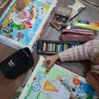 کلاس نقاشی خلاق کودک ، آموزش تخصصی هنر کودک پیله