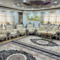 مبل ۹ نفره سلطنتی|مبلمان خانگی و میز عسلی|بندر گناوه, |دیوار