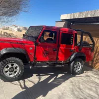 لندرور پاژن مدل90 بی رنگ فول ۴ در ۶ سیلندر