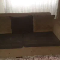 مبل راحتی چوبی روکش پارچه|مبلمان خانگی و میز عسلی|گرگان, |دیوار