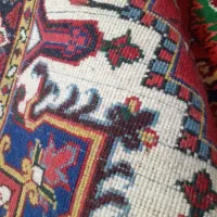 یک جفت زرنیم هریس|فرش|میانه, |دیوار