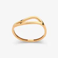 انگشتر طلا 18 عیار زنانه  مدل R347004 سایز 56