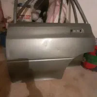 دو عدد درب جلو وعقب پراید سبز زیتونی  با درب جعبه