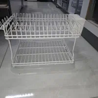سبد ابچکان دو طبقه در دو سایز نو عمده|آب‌چکان و نظم‌دهنده ظروف|قزوین, |دیوار