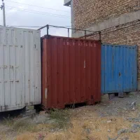 دو عدد کانتین ویک عدد اتاق مسقف فلزی 5متری