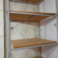 قفسه فلزی ۵ طبقه|کتابخانه، شلف، قفسه‌های دیواری|پارس‌آباد, |دیوار