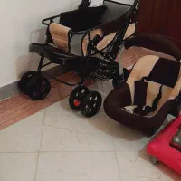 سرویس کالاسکه روروک کریر تخت بچه نو