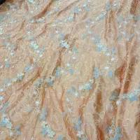 نارنجی گل دار|پرده، رانر، رومیزی|اهواز, کیان اباد|دیوار