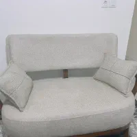 مبل دونفره پارچه تدی