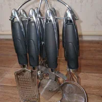 ابزار آشپزخانه۸ پارچه بدنه استیل