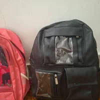 کیف کوله کفش|کیف، کفش، کمربند|نیشابور, خط کاشمر|دیوار