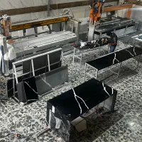 اجرای صفحات سنگ مهندسی کوارتز و کورین و Spl