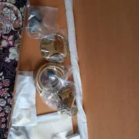دوش حمام طلایی دوکاره