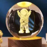 گوی کریستالی و پمپی ثابت و گردان شب خواب کادویی|چراغ خواب و آباژور|تهران, خانی آباد نو جنوبی|دیوار