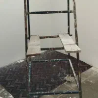 نردبان ۴ طبقه فلزی