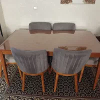میز ناهار خوری شش نفره ..نو