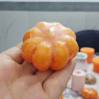 شمع مناسبتی کدو تنبل|صنایع دستی و سایر لوازم تزئینی|شاهدشهر, |دیوار