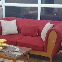 مبل نیم ست شرکتی بانهارخوری ۲نفره