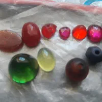 سنگ یاقوت مهره نگین تسبیح عقیق عتیقه و|کلکسیون اشیاء عتیقه|کرمانشاه, |دیوار